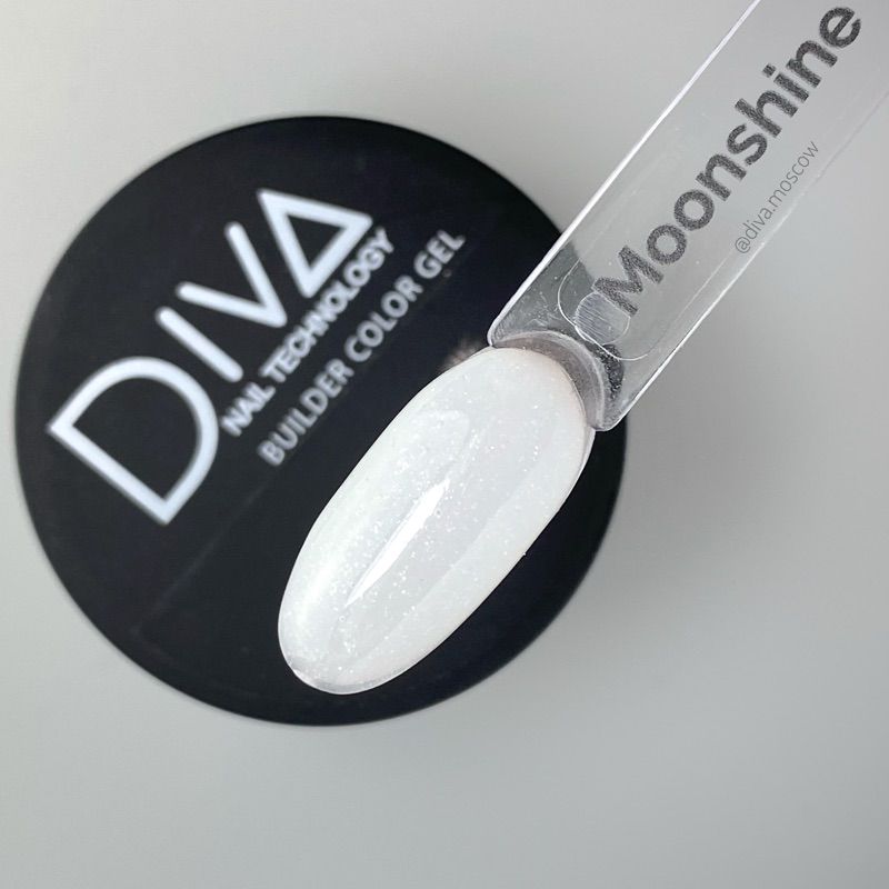 DIVA BUILDER COLOR COLD GEL - MOONSHINE w/shimmer (30g)