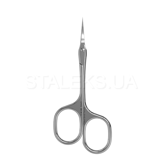 STALEKS PRO CUTICLE SCISSORS “ASYMMETRIC” UNIQ 30 TYPE 4, SQ-30/4