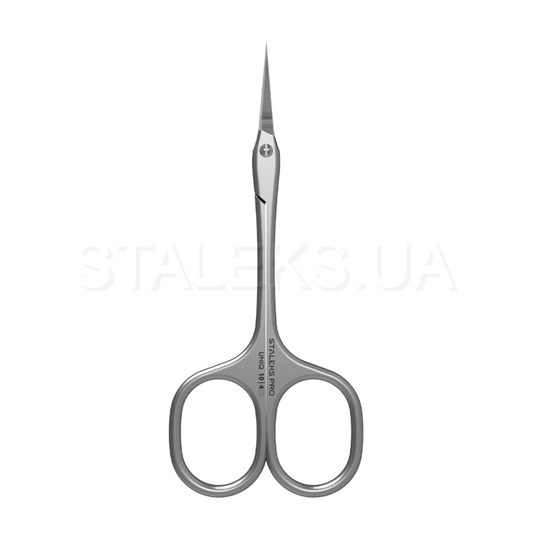 STALEKS PRO CUTICLE SCISSORS “BALLERINA” UNIQ 10 TYPE 4, SQ-10/4