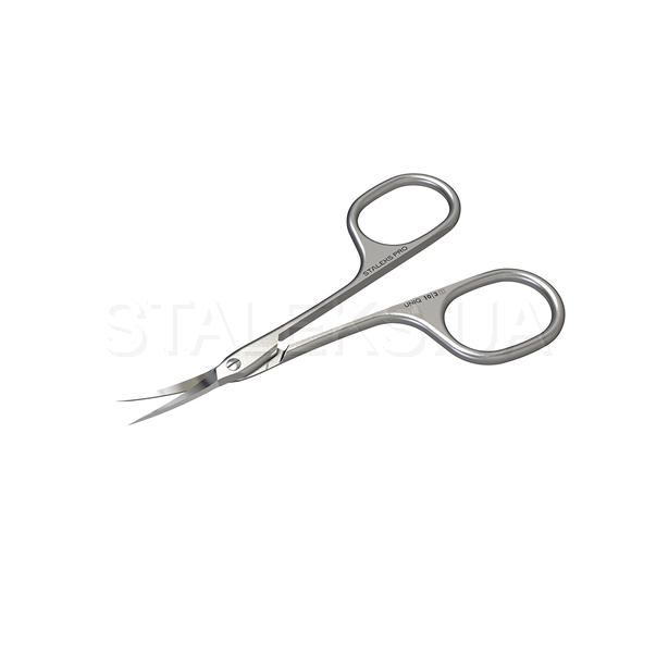 STALEKS PRO CUTICLE SCISSORS “BALLERINA” UNIQ 10 TYPE 3, SQ-10/3