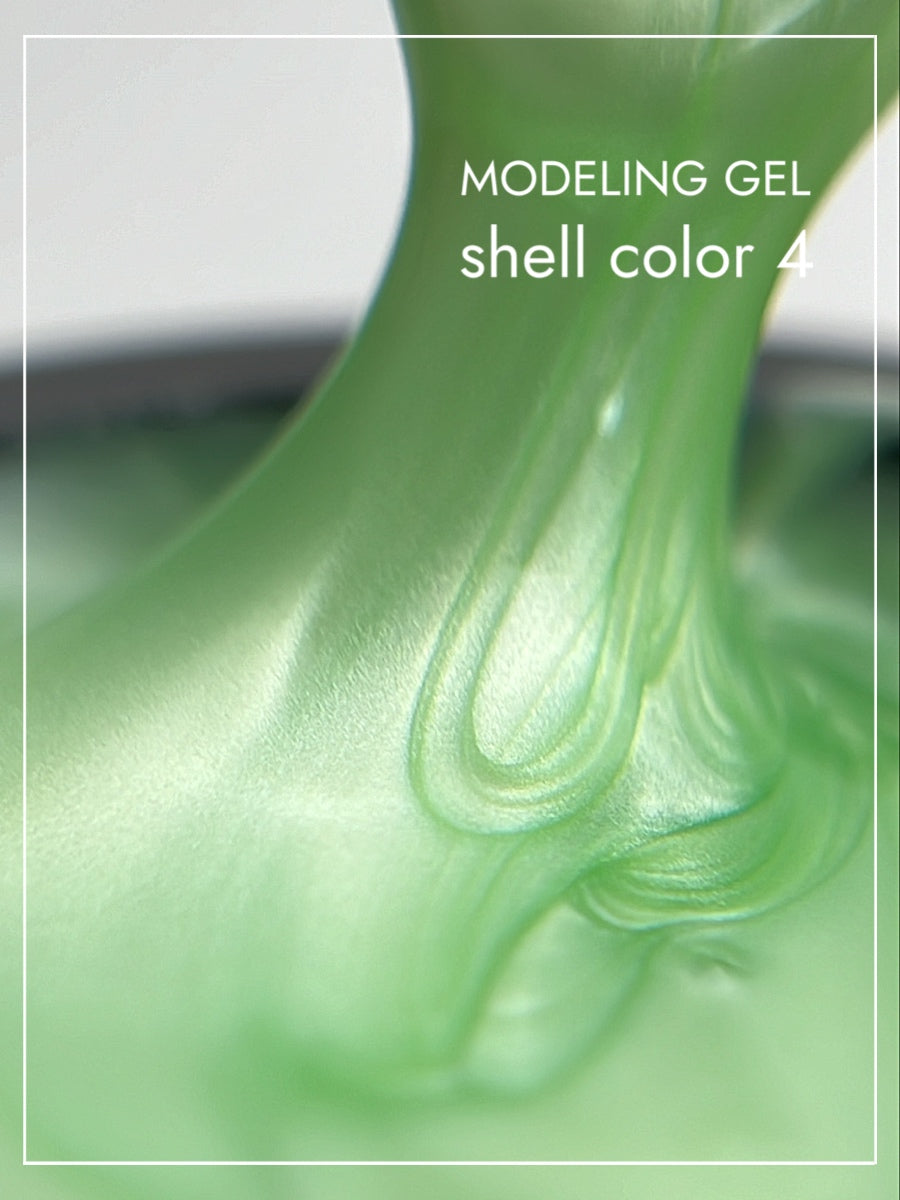 FARB SHELL #4 color  gel, (15ml)