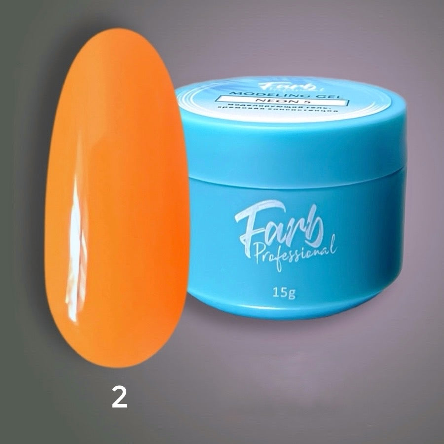 FARB NEON UV GEL (15ml) #2