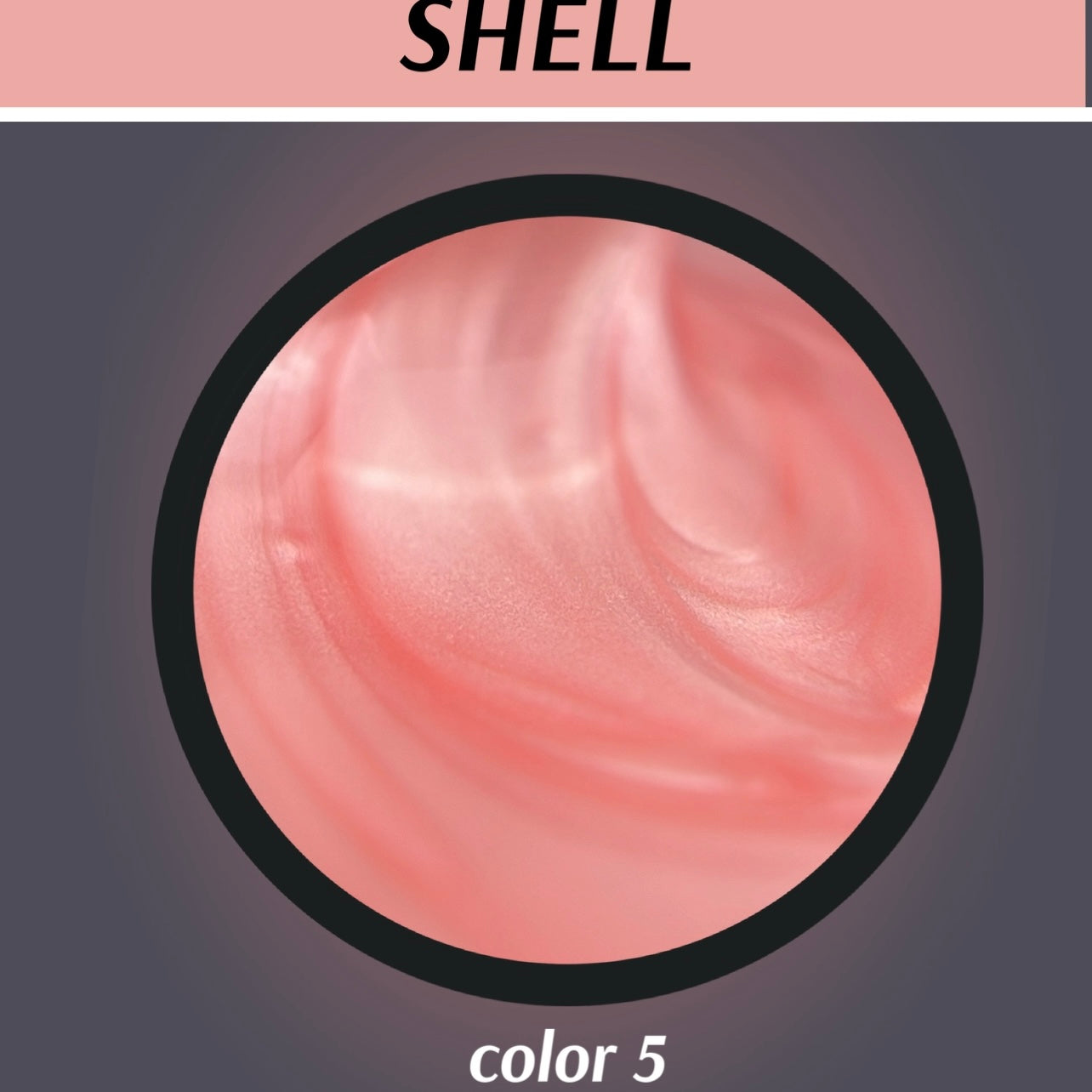 FARB SHELL #5 color  gel, (15ml)