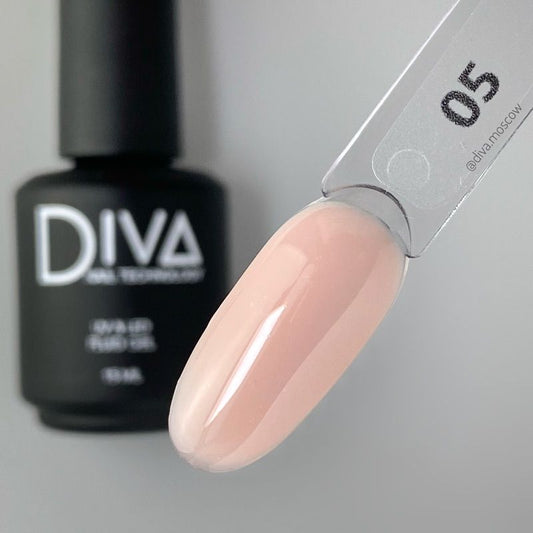 DIVA FLUID Gel #5 , (15ml)