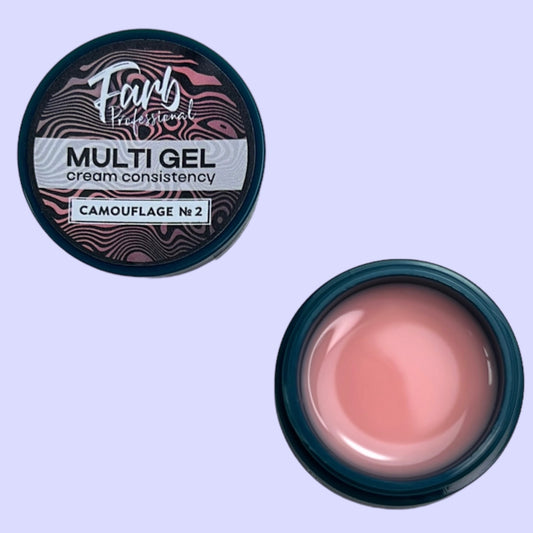 FARB  CAMOUFLAGE MULTI UV GEL (15ml) #2