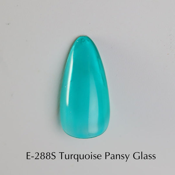 Kokoist E-288S Turquoise Pansy Glass