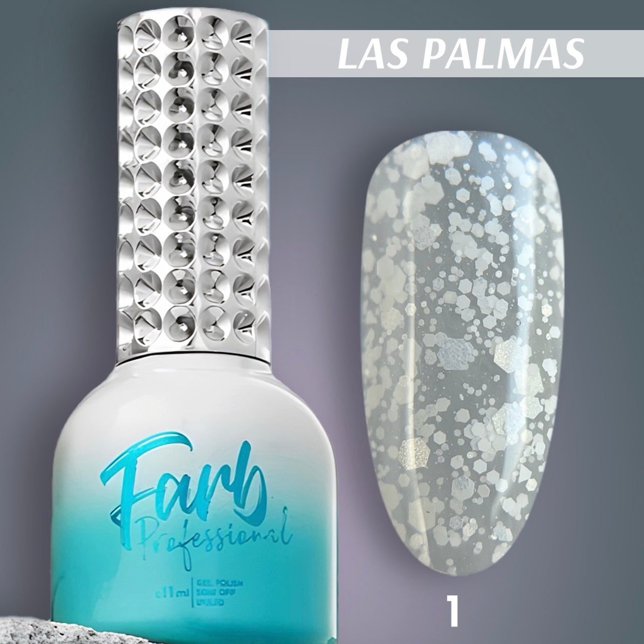 FARB LAS PALMAS #1 UV/LED Gel Color, 11ml