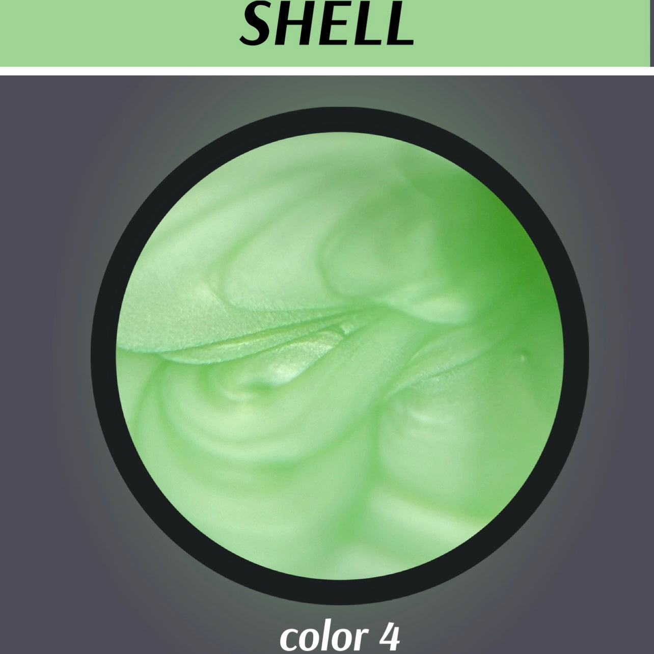 FARB SHELL #4 color  gel, (15ml)