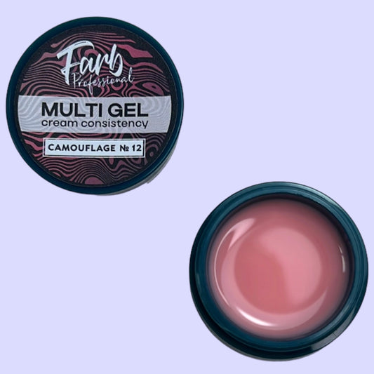 FARB  CAMOUFLAGE MULTI UV GEL (15ml) #12