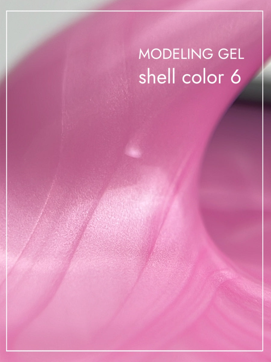 FARB SHELL #6 color  gel, (15ml)