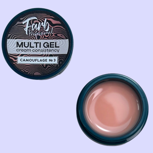 FARB  CAMOUFLAGE MULTI UV GEL (15ml) #3