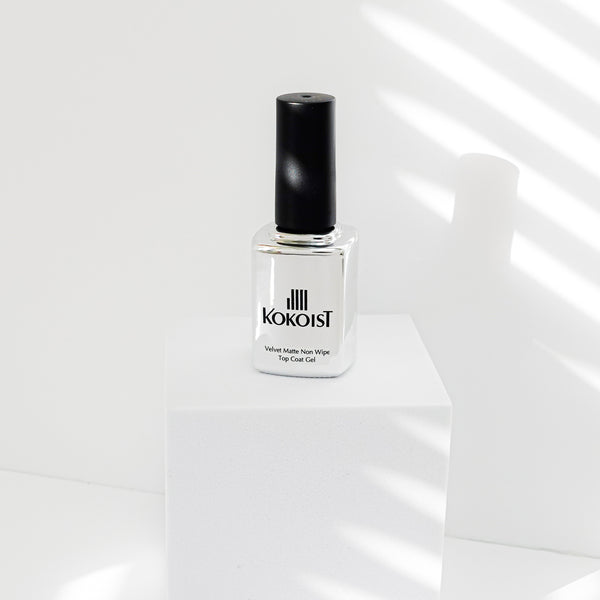 Kokoist Velvet Matte Non Wipe Top Coat Gel (15ml)