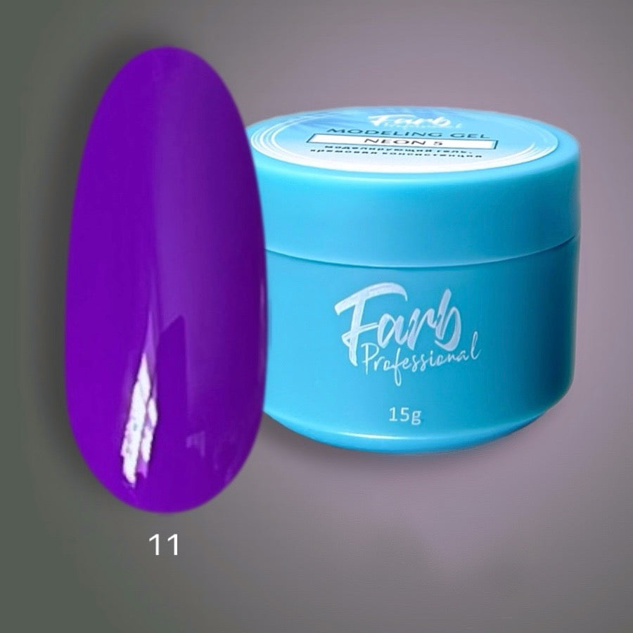 FARB NEON UV GEL (15ml) #11