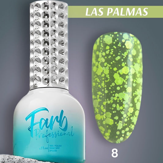 FARB LAS PALMAS #8 UV/LED Gel Color, 11ml