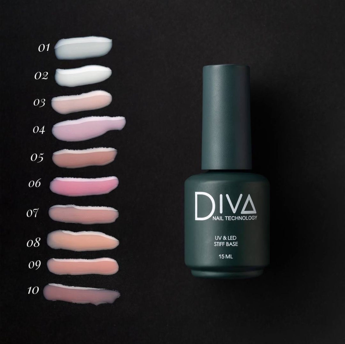 DIVA STIFF Colored Base #04 (15ml)