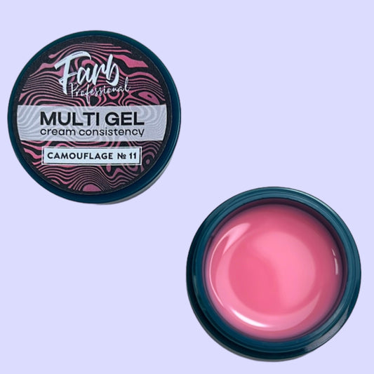 FARB  CAMOUFLAGE MULTI UV GEL (15ml) #11