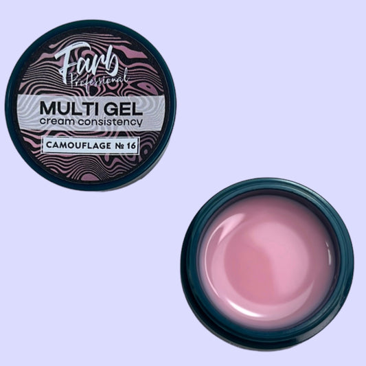 FARB  CAMOUFLAGE MULTI UV GEL (15ml) #16