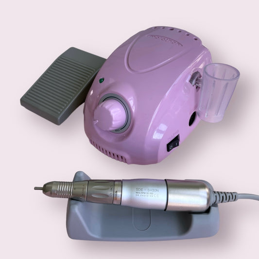 Nail Drill Set Marathon Champion 3 Pink with SH30N handpiece (Made in Korea)