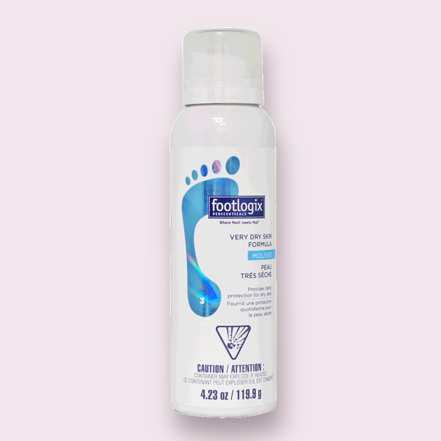 Footlogix - VERY DRY SKIN FORMULA 125ml/4.2oz. Please contact us for Professional (Licensed NailTech) pricing!