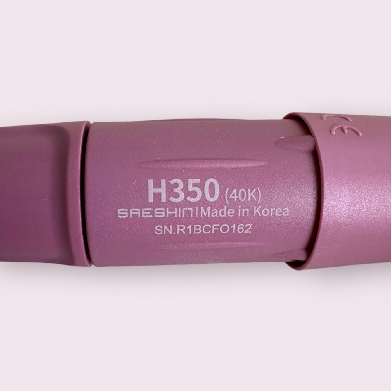 Micro Motor Handpiece H350 (PINK) by SAESHIN, 40K RPM, Korea