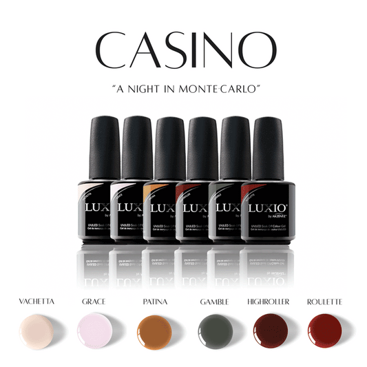 LUXIO by AKZENTZ - (NEW!) Full Size (6pc x 15ml ) CASINO Collection