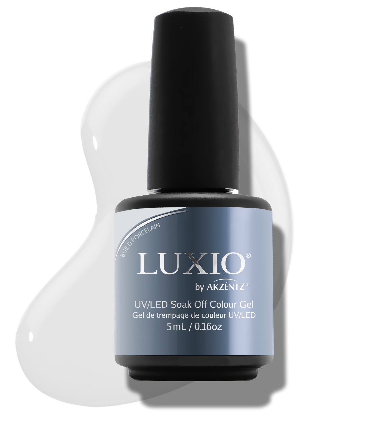 LUXIO by AKZENTZ - 3 FULL SIZE (15ml) TINTED BUILD STUDIO N°9 COLLECTION! (PORCELAIN, FAWN, DEVOTE)