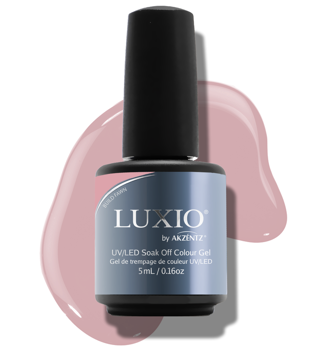 LUXIO by AKZENTZ - 3 FULL SIZE (15ml) TINTED BUILD STUDIO N°9 COLLECTION! (PORCELAIN, FAWN, DEVOTE)