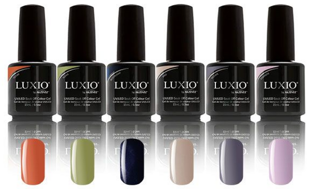 LUXIO by AKZENTZ - NEW! All Full Size (6pc x 15ml ) DESERT AFTER DARK Collection