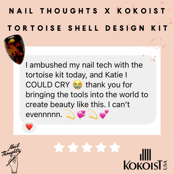 Tortoise Shell Design Kit by Nail Thoughts