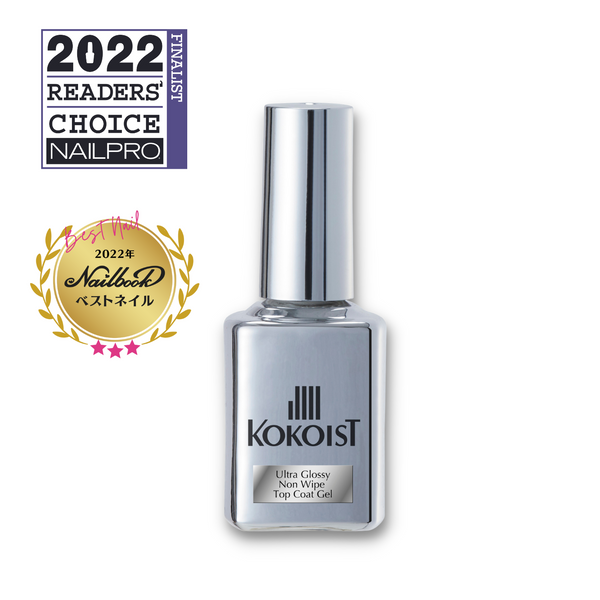 Kokoist Ultra Glossy Non Wipe Top Coat Gel (15ml or 100g)