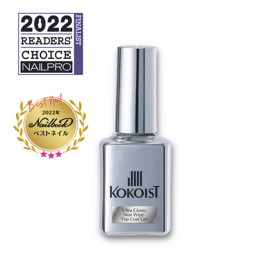 Kokoist Ultra Glossy Non Wipe Top Coat Gel (15ml or 100g)