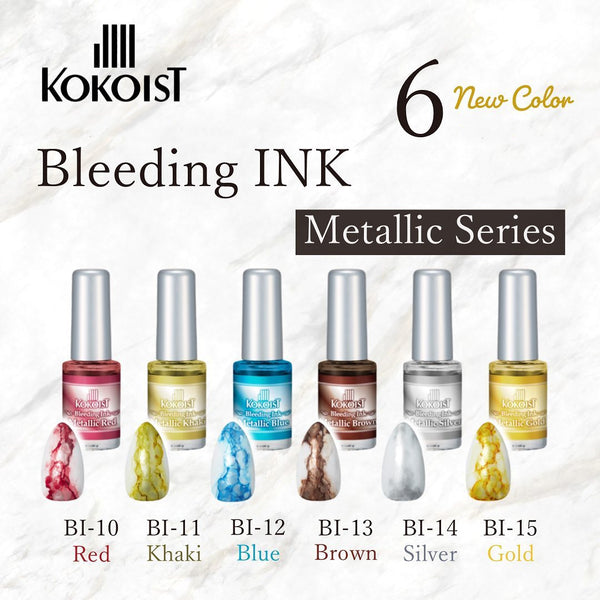 Kokoist BI-10 Bleeding Ink Metallic Red