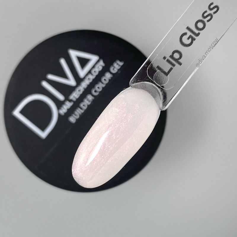 DIVA BUILDER COLOR COLD GEL - LIP GLOSS w/shimmer (30g)