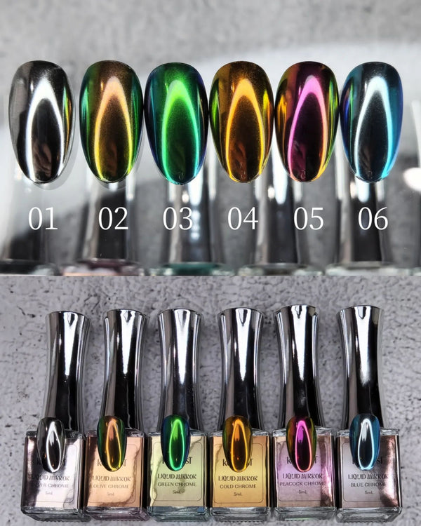 Kokoist Liquid Mirror Chrome Set