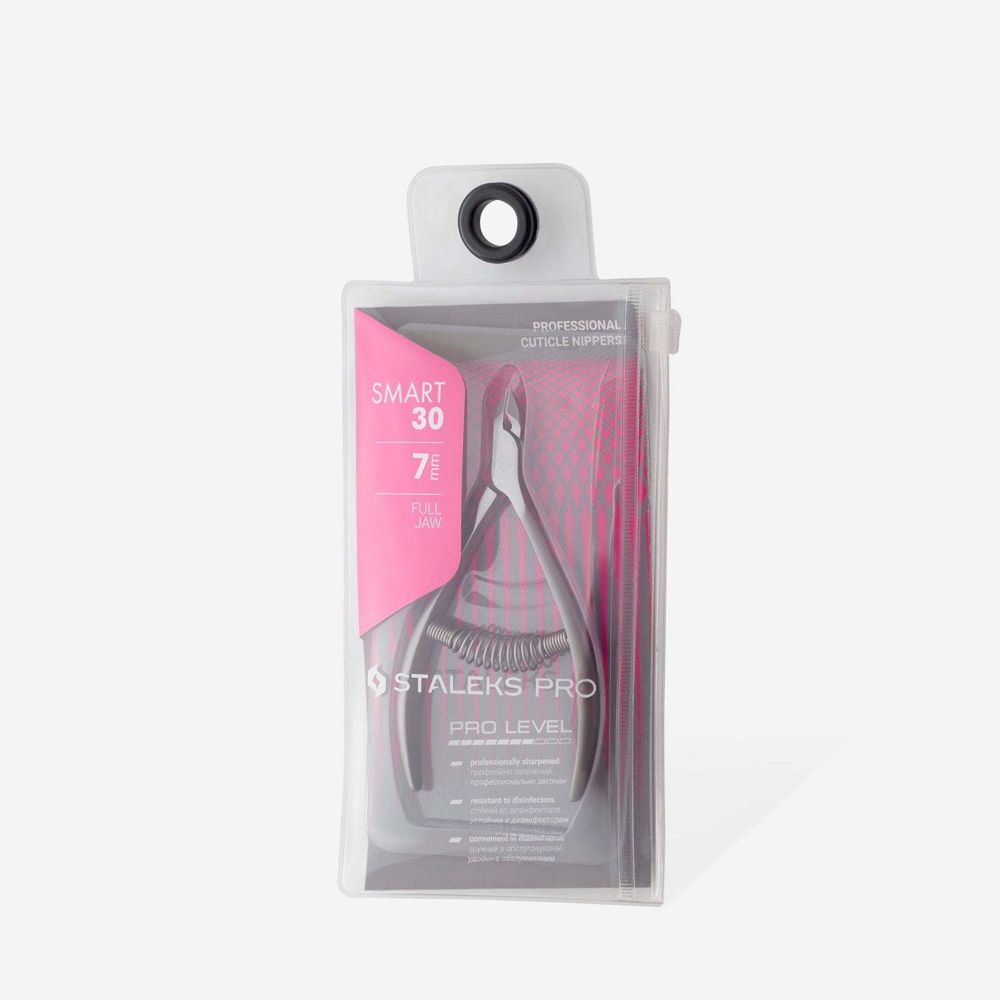 STALEKS PRO Cuticle Nippers, model SMART 30/7, NS-30-7 (7mm blade)