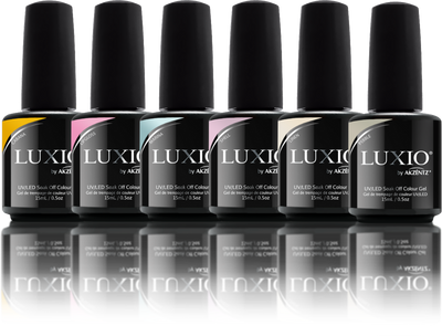 LUXIO by AKZENTZ - NEW! All Full Size (6pc x 15ml ) PARADISO Collection