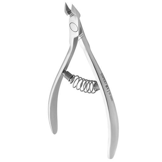 STALEKS PRO Expert Cuticle Nippers, model NE-81-6 (6mm edge)