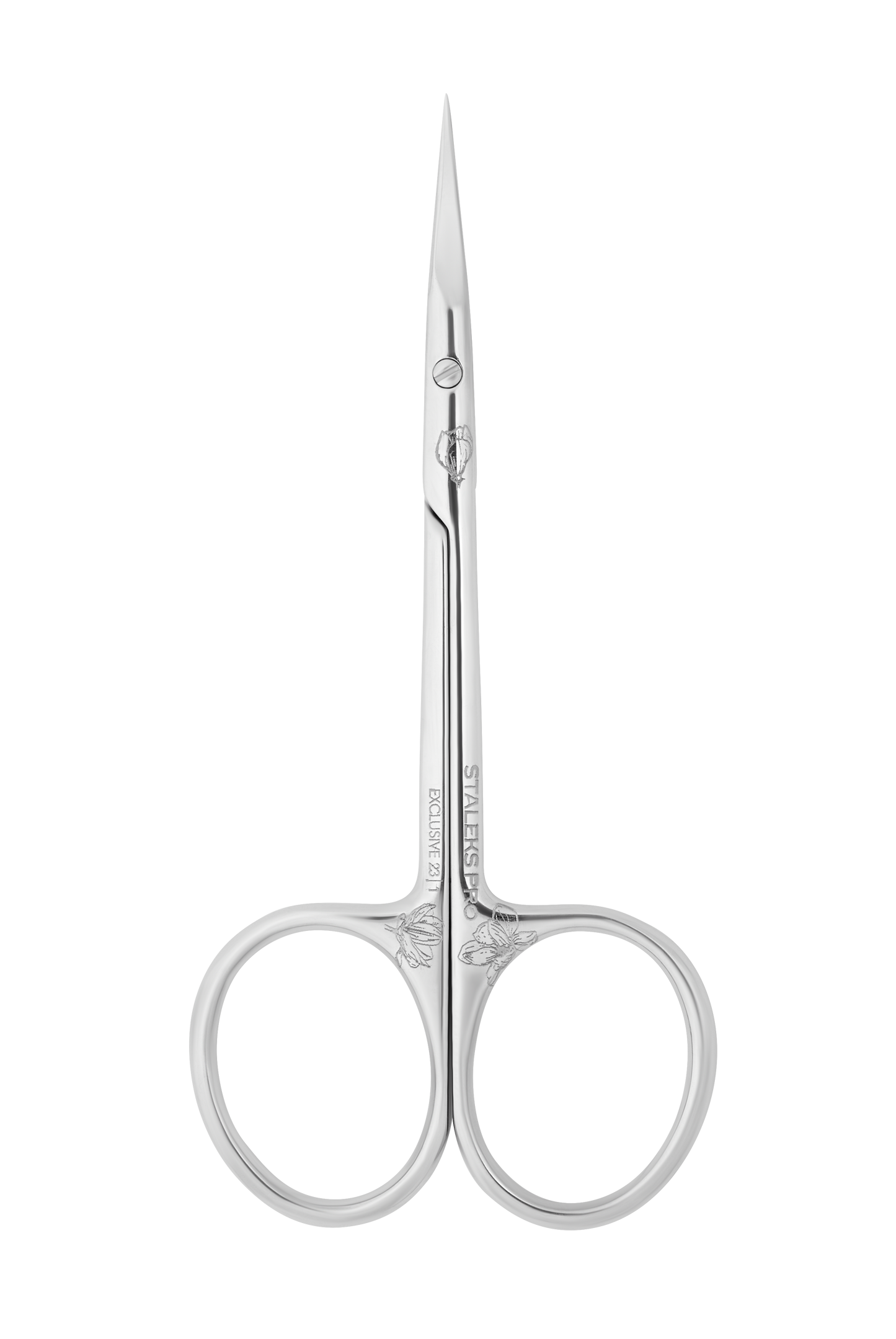 STALEKS PRO EXCLUSIVE SX 23/1m CUTICLE SCISSORS (BLADE 21 MM) "Magnolia"