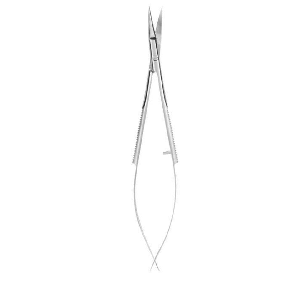 STALEKS PRO EXPERT 90/1 PROFESSIONAL MICRO SCISSORS/TWEEZERS (BLADE WIDTH 15 MM)