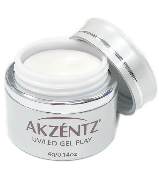 AKZENTZ GEL PLAY - PAINT TITANIUM WHITE