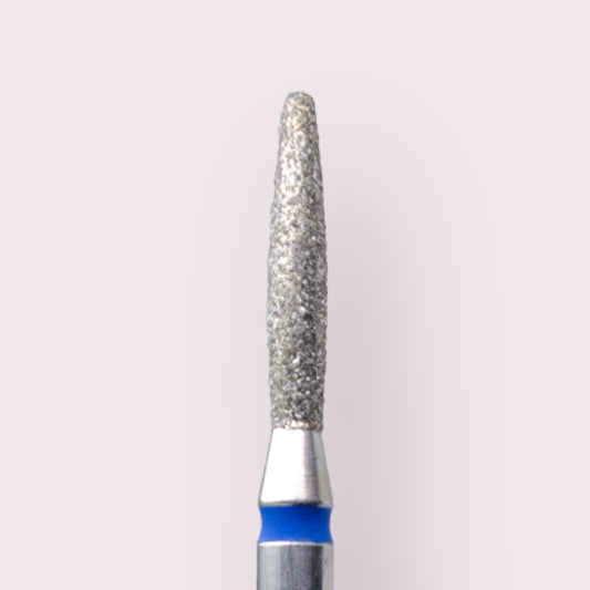 Nail Bit Flame 018 blue, rounded tip (Kazan )