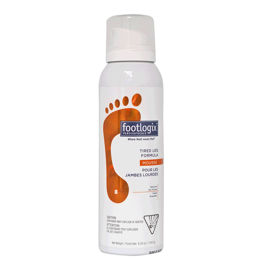 Footlogix - TIRED LEG FORMULA 125ml/4.2oz. Please contact us for Professional (Licensed NailTech) pricing!