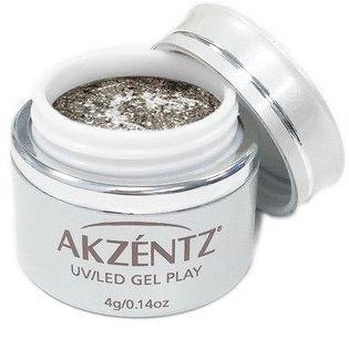 AKZENTZ GEL PLAY - GLITZ PEWTER QUARTZ