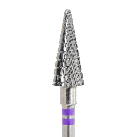 Nail Bit for Removal,  060 Purple Cone- LEFT handed (KMIZ)