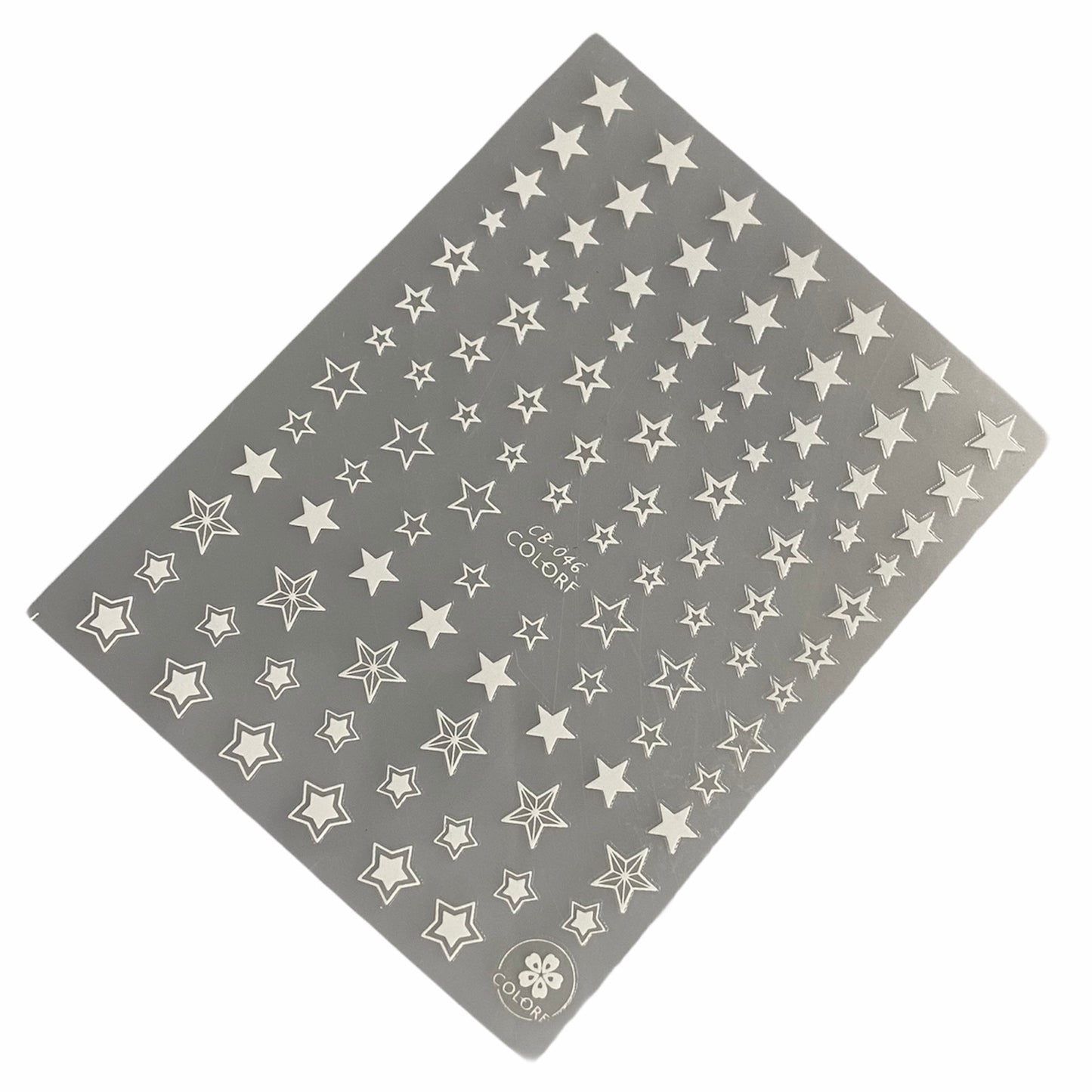 Nail stickers White Stars