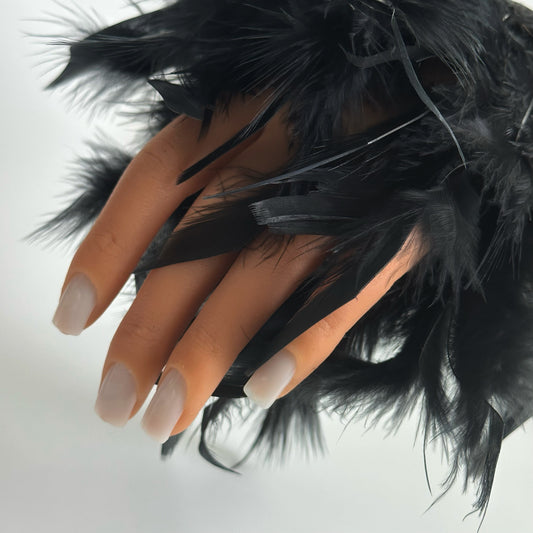 Feather cuff, 1pc