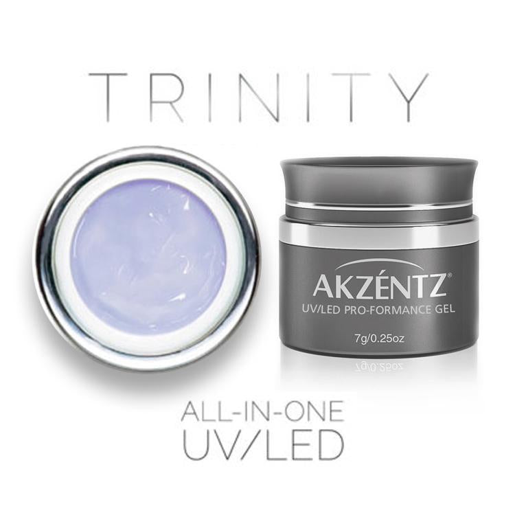 AKZENTZ PRO-FORMANCE HARD GEL : (7g) TRINITY CLEAR ALL-IN-ONE