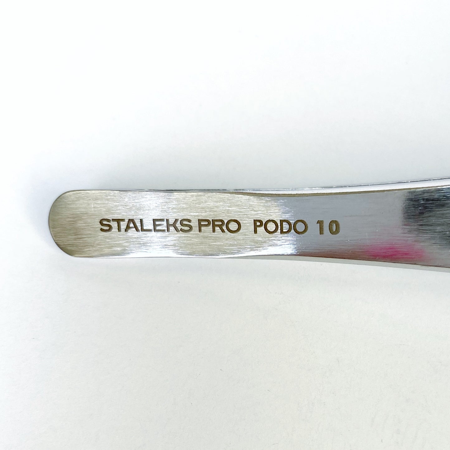 STALEKS PRO Pedicure Tweezers for Splinters, PODO10 (TP-10)