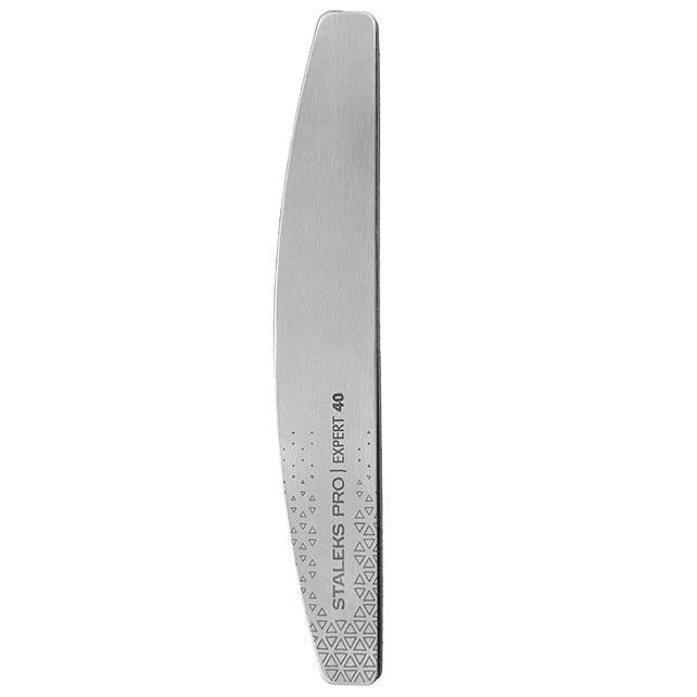 STALEKS PRO EXPERT 40 CRESCENT NAIL FILE METAL Base