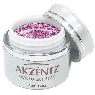 AKZENTZ GEL PLAY - GLITZ PURPLE GARNET